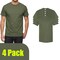 Gildan Military Green Heavy Cotton T-Shirt Blanks for DIY Crafts & Printing Projects